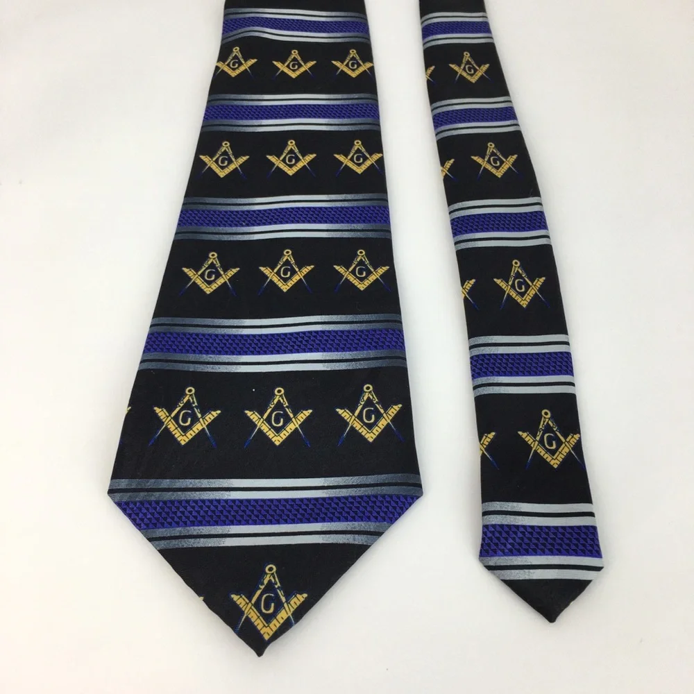 Steven‎ Harris Handmade George Mason Masonic Tie